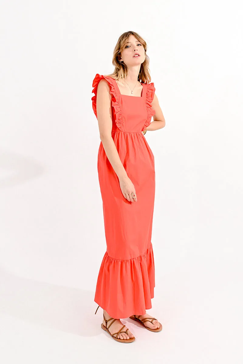 Anytime Red Maxi Dress