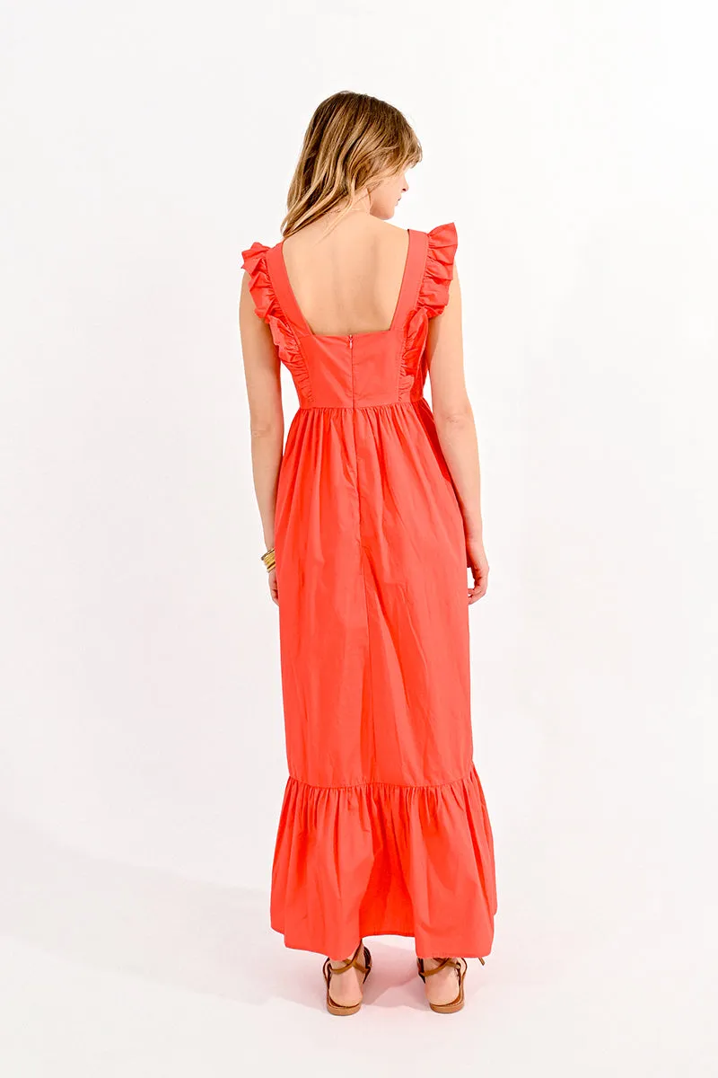 Anytime Red Maxi Dress