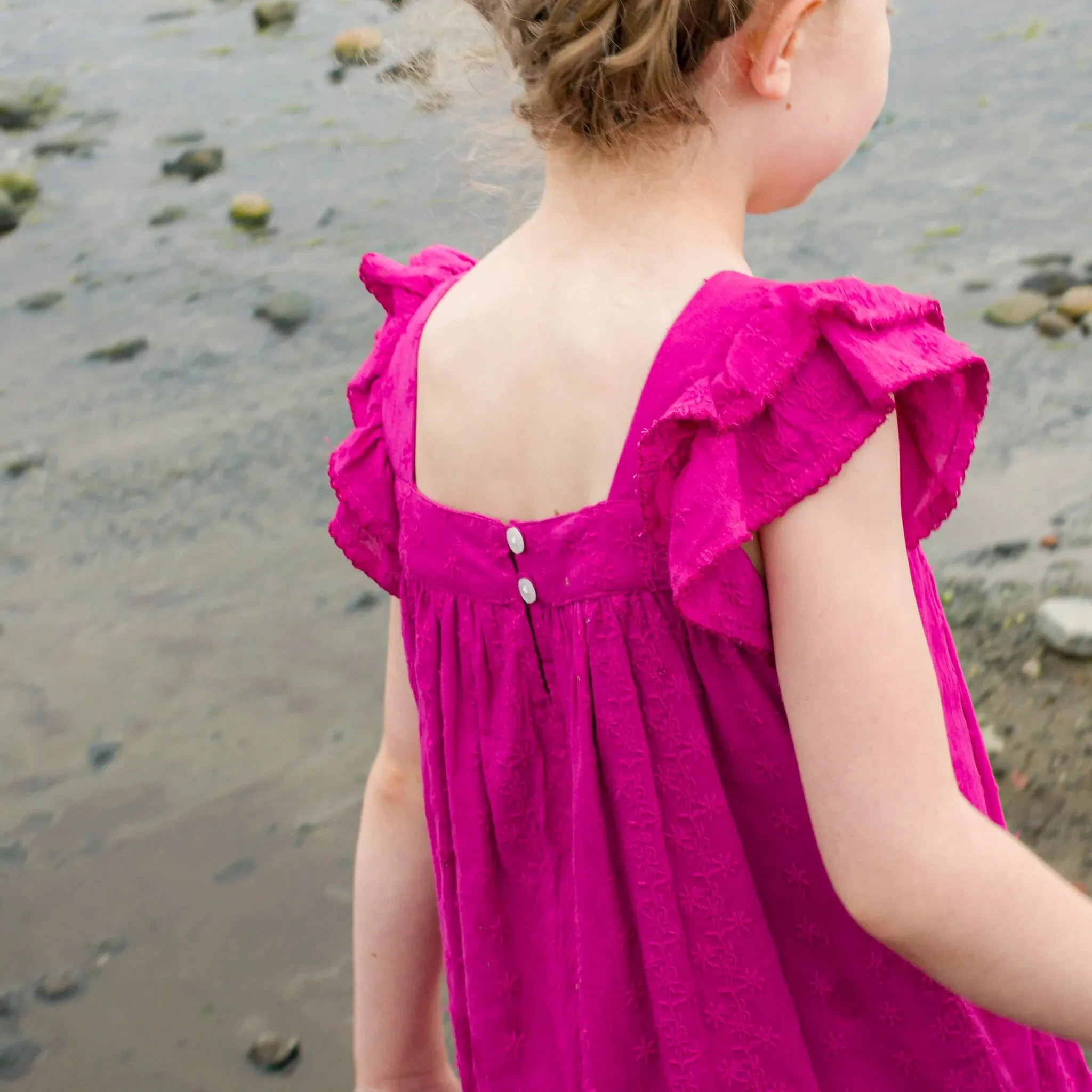 Beet World Everly Dress - Vivacious Pink