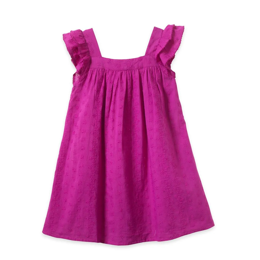 Beet World Everly Dress - Vivacious Pink