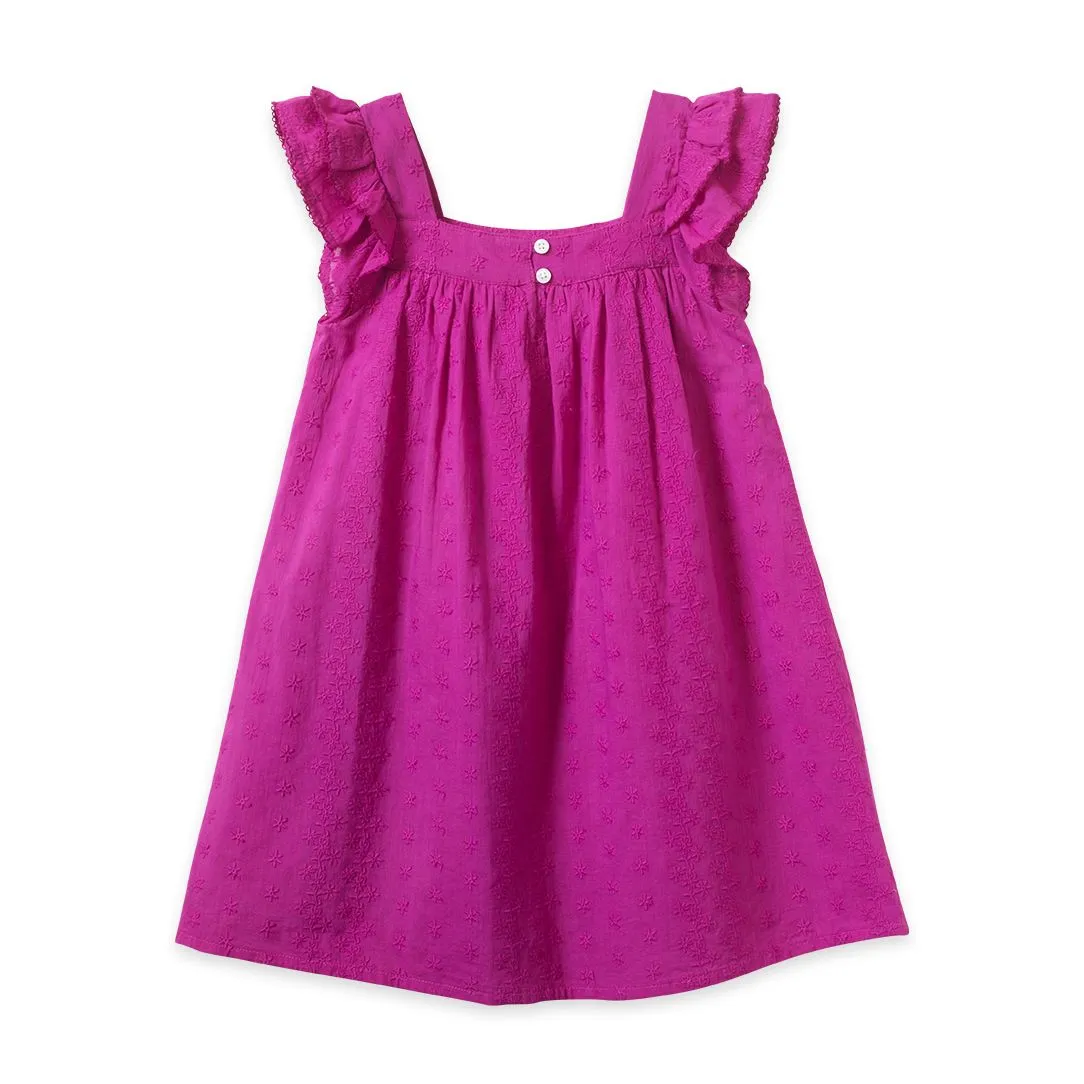 Beet World Everly Dress - Vivacious Pink