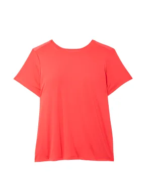 Begonia Short Sleeve Top | Coral
