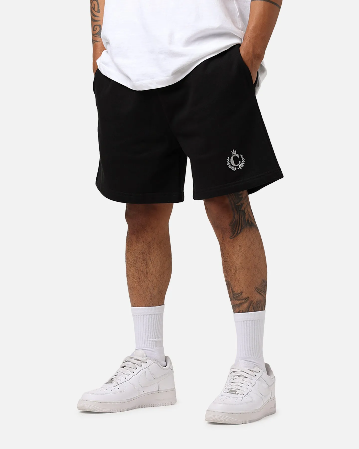 Culture Kings CK Sweat Shorts Black