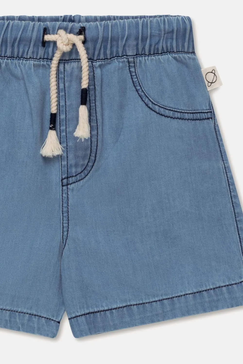 DENIM BABY BERMUDA SHORTS