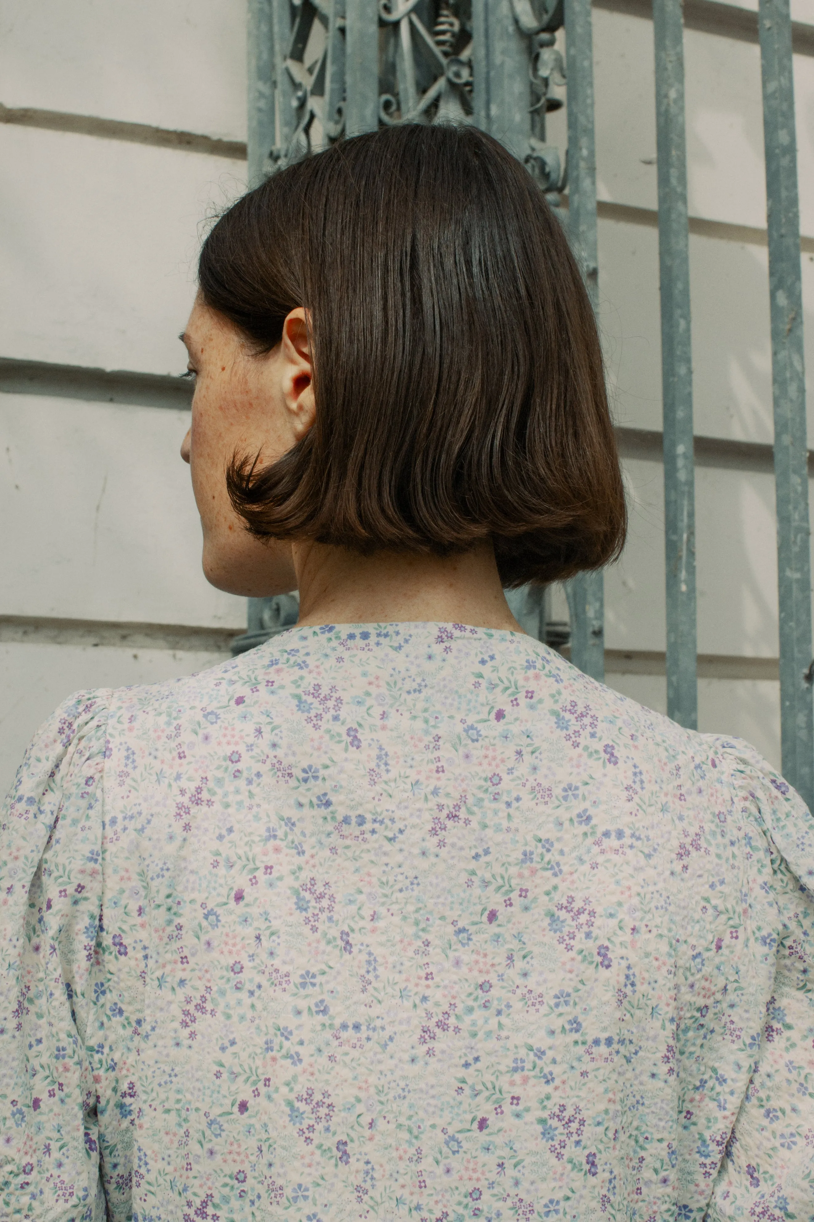 Double Tie Dress -- Crinkled Cotton