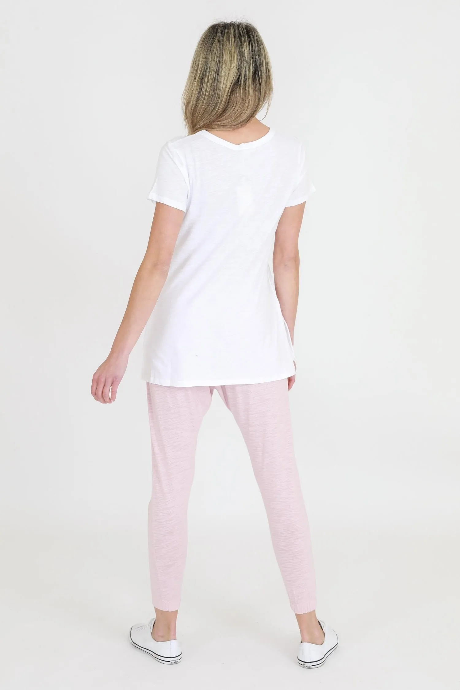 Jean Crew Neck T Shirt