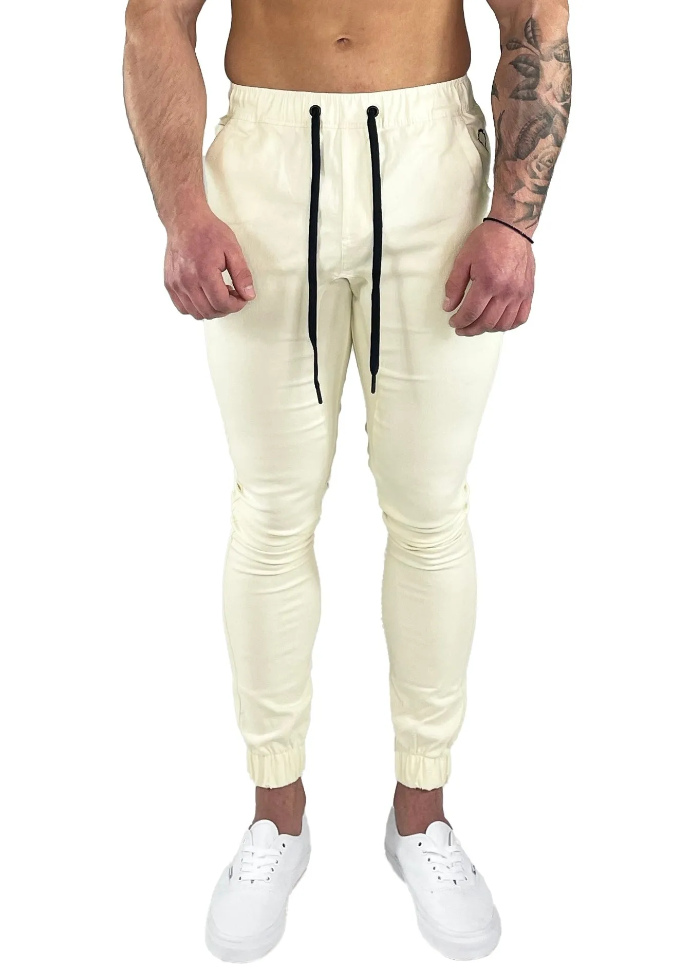 Jogger | Skinny Fit | Cream