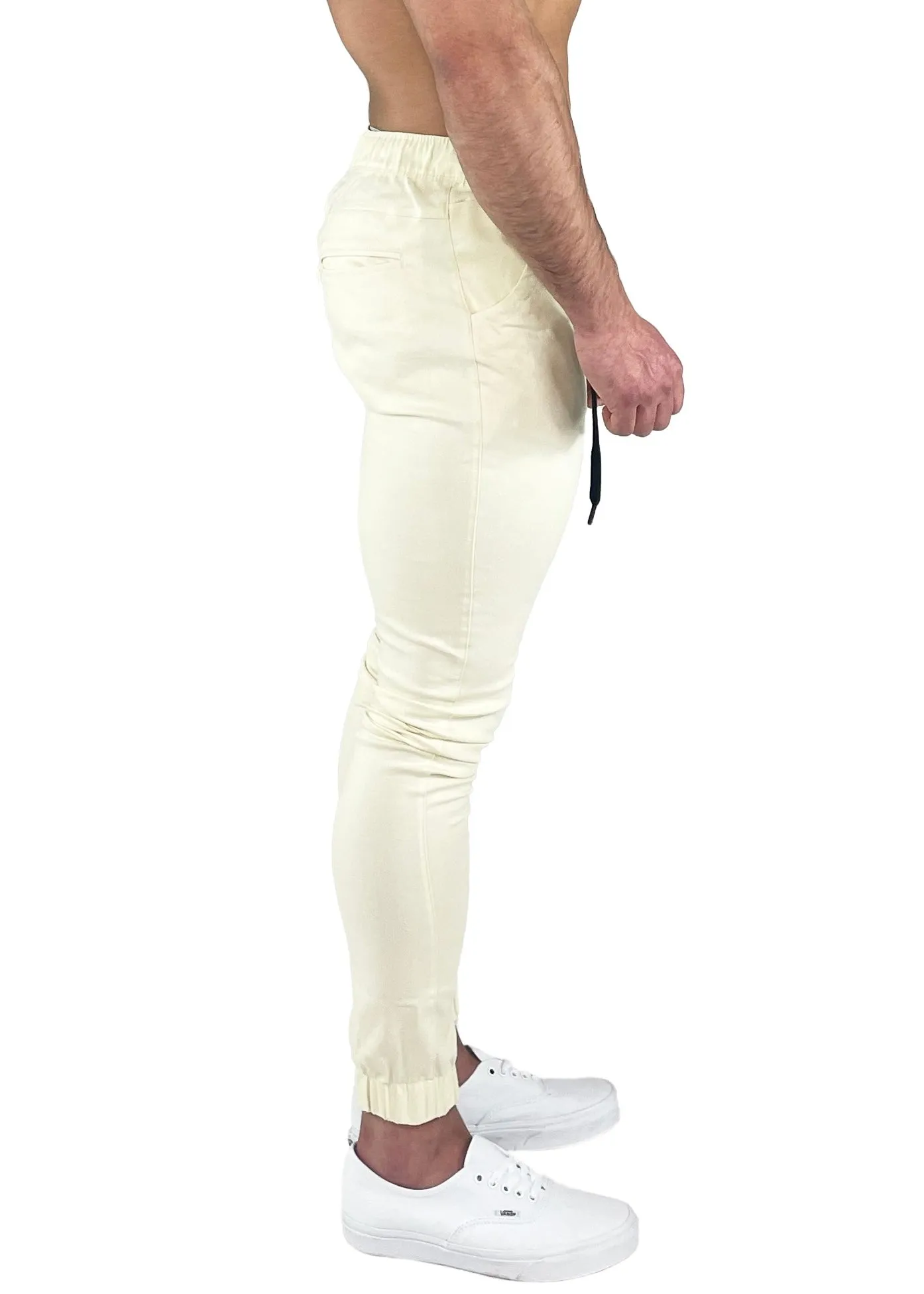 Jogger | Skinny Fit | Cream