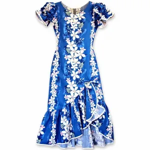 kuulei blue hawaiian makani dress