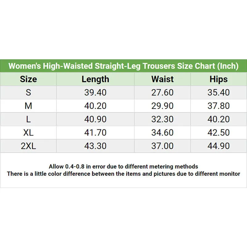 Liquid Color Abstract Women's High-waisted Wide Leg Pants