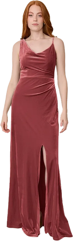 Maxine Velvet Dress | Made To Order