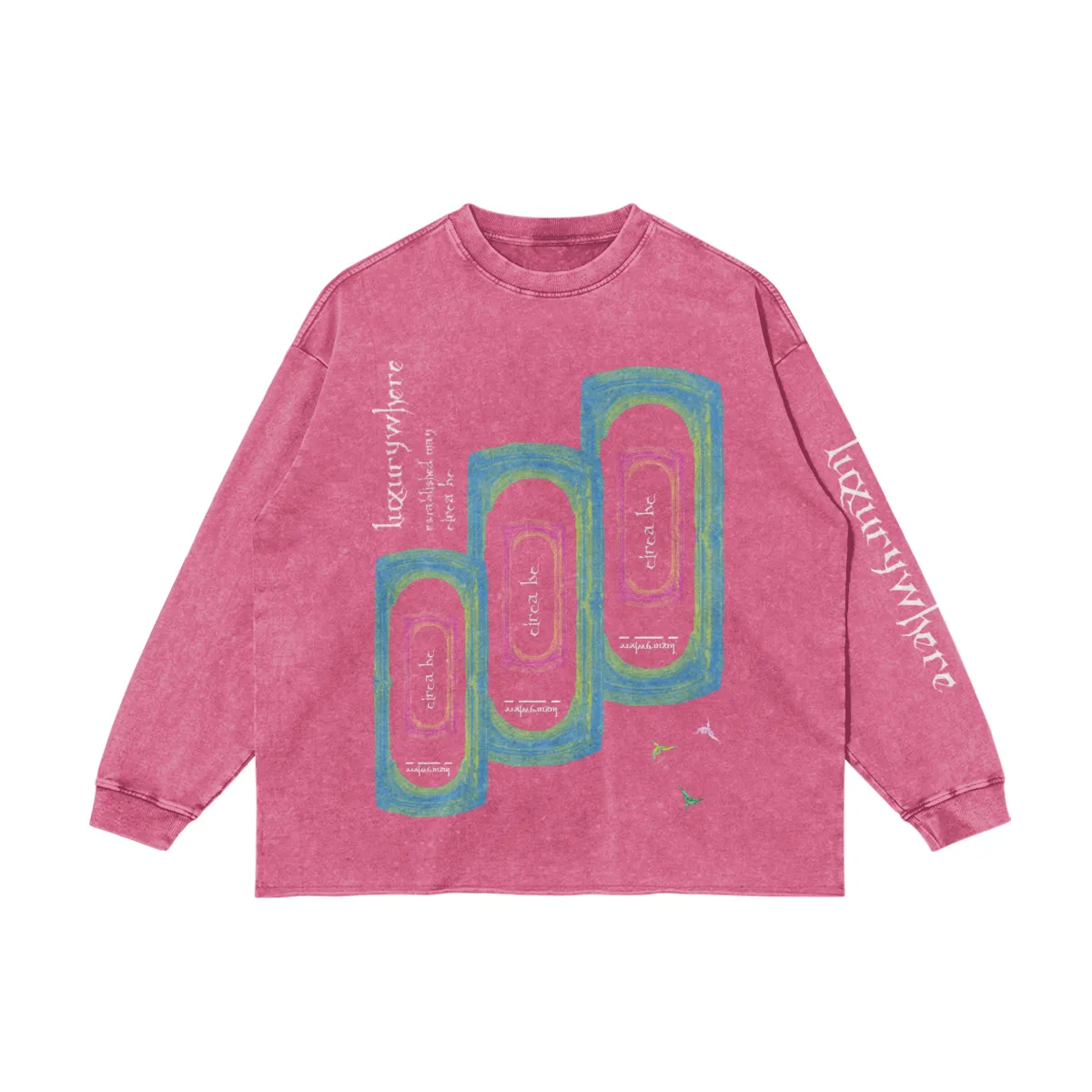 Mirrors of babylon (Hem long sleeve)