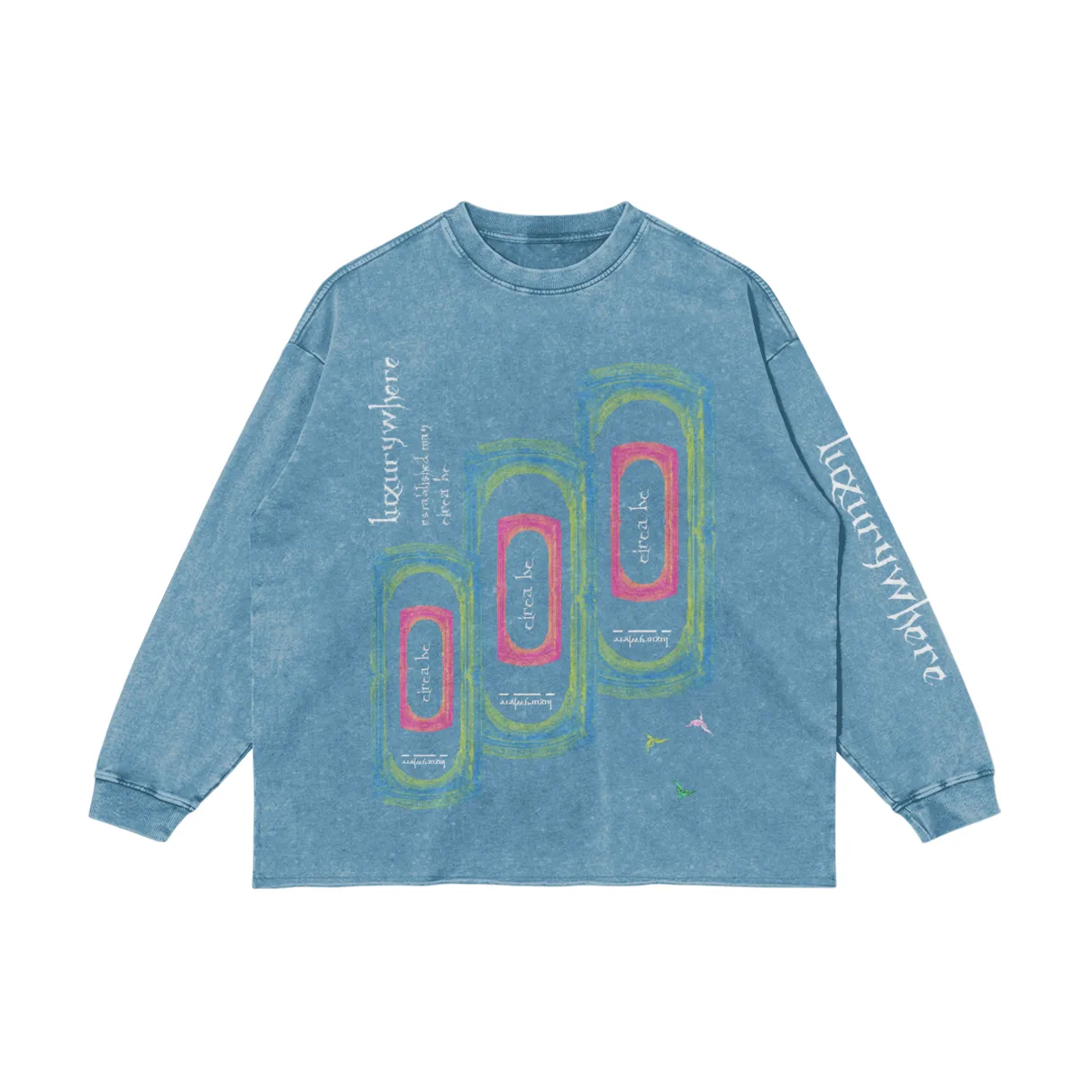 Mirrors of babylon (Hem long sleeve)