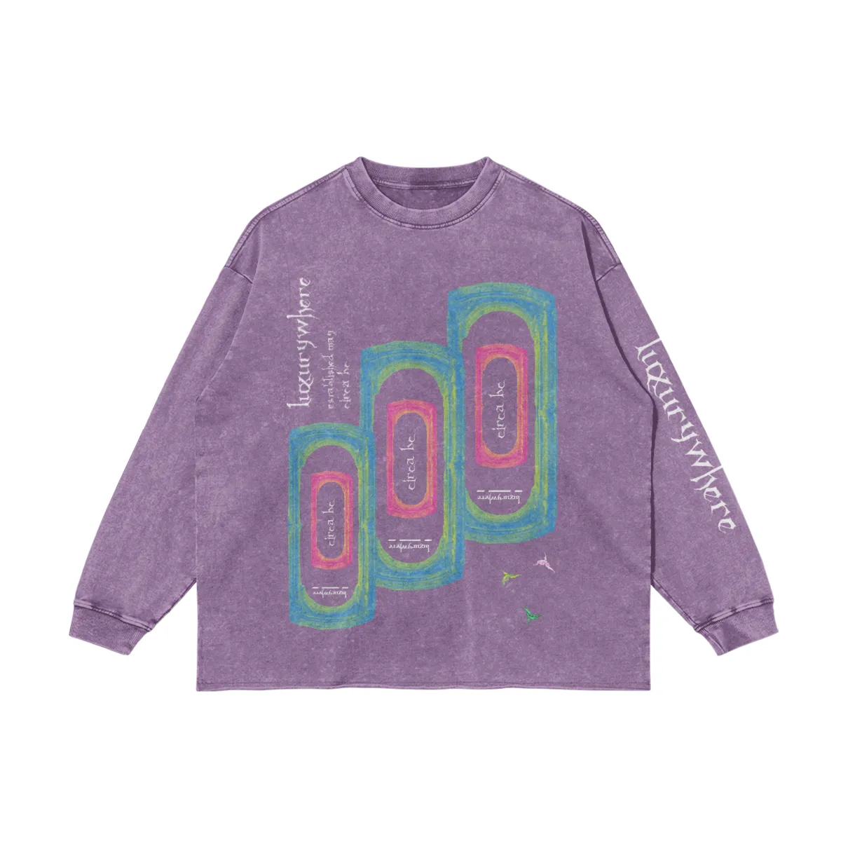 Mirrors of babylon (Hem long sleeve)