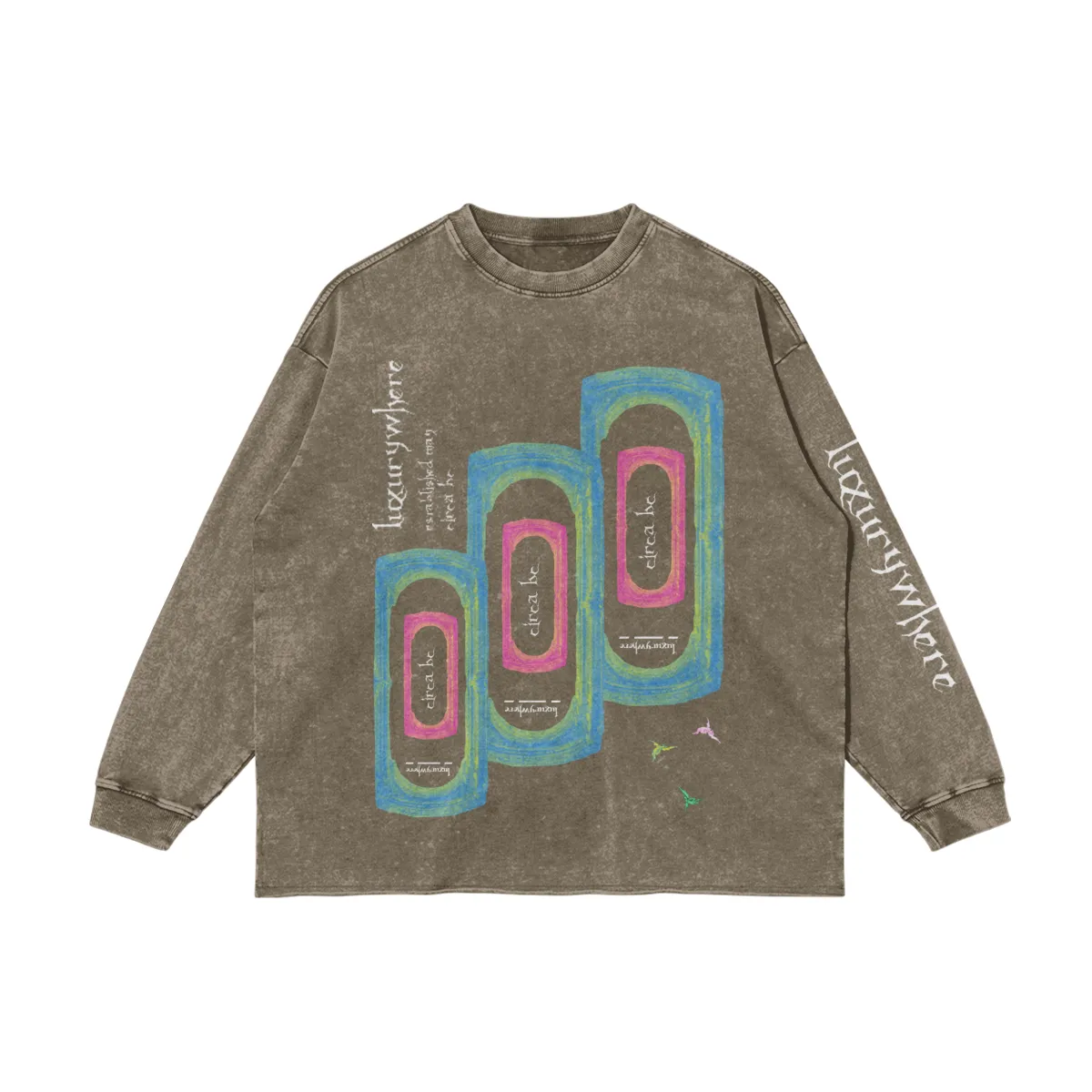 Mirrors of babylon (Hem long sleeve)