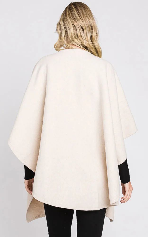 MS0338 Solid Color Interlocking Wrap Cover Up