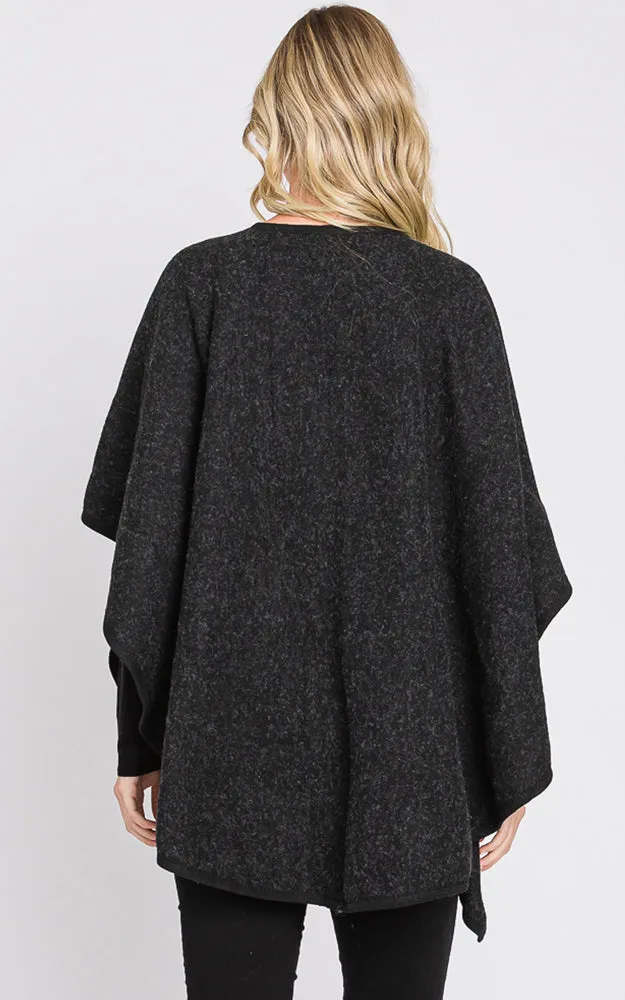 MS0338 Solid Color Interlocking Wrap Cover Up