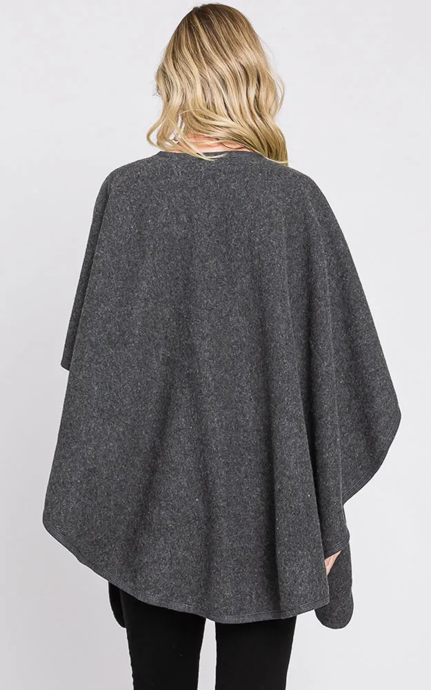 MS0338 Solid Color Interlocking Wrap Cover Up