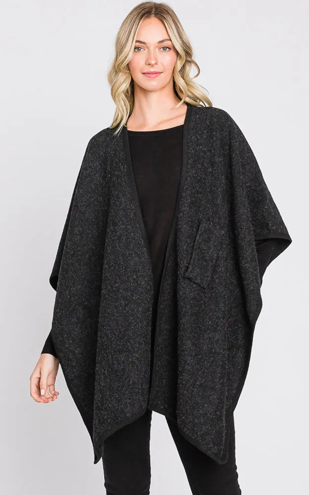 MS0338 Solid Color Interlocking Wrap Cover Up