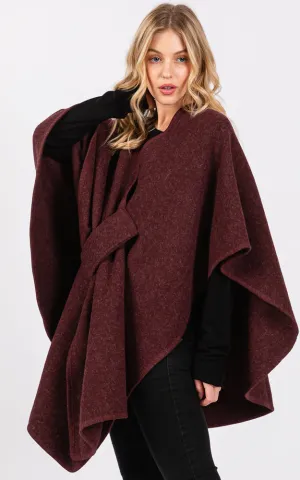 MS0338 Solid Color Interlocking Wrap Cover Up