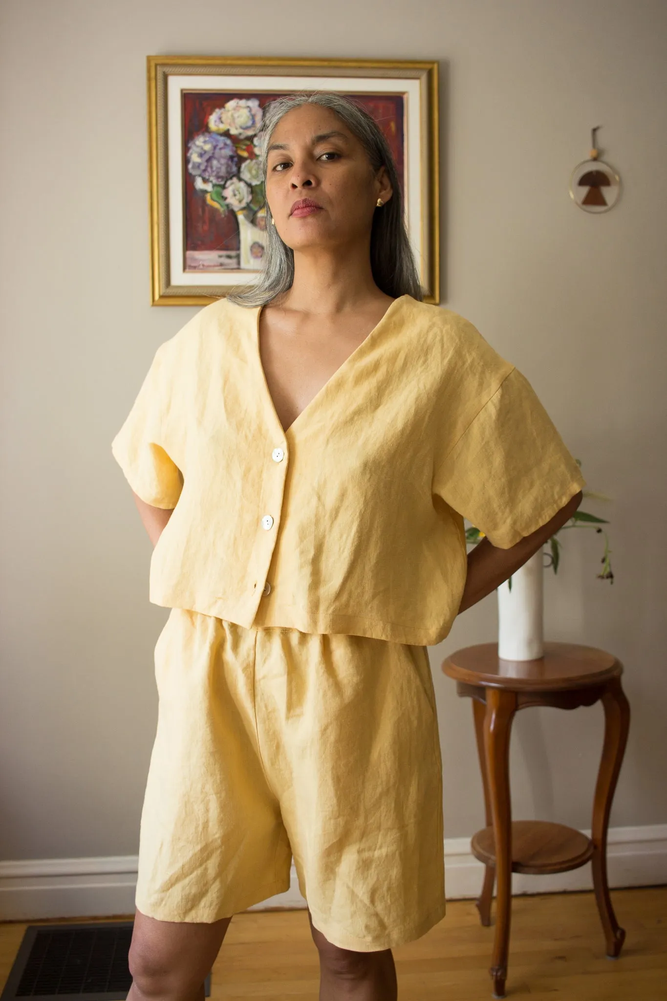 Odeyalo Liverpool Blouse (Yellow)