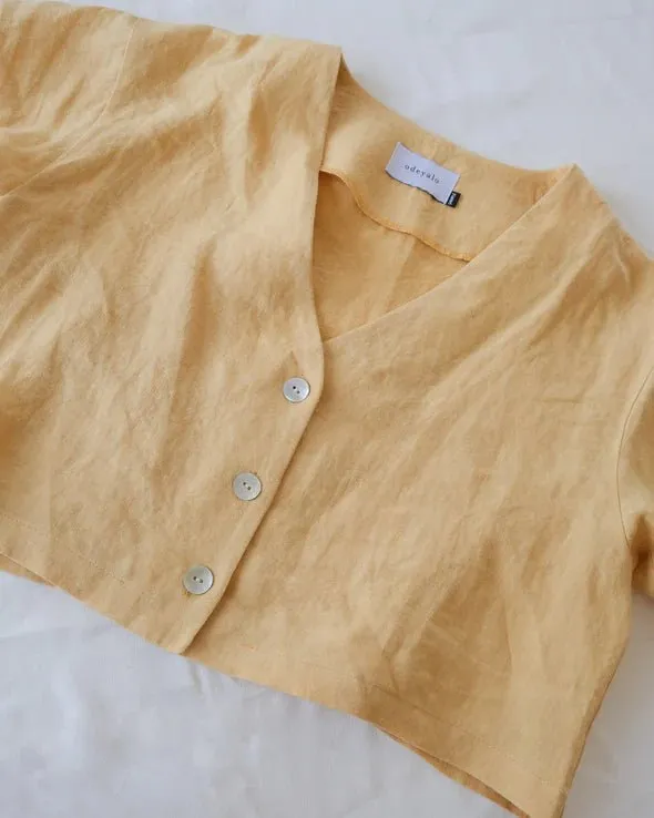 Odeyalo Liverpool Blouse (Yellow)