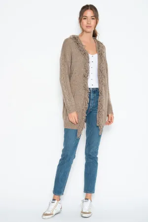 One Grey Day | Warren Fringe Cardigan