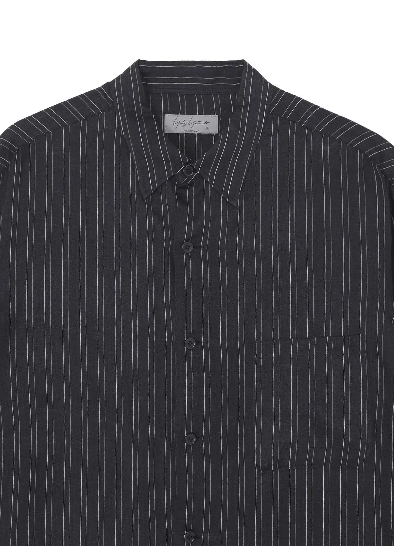 【PIECE UNIQUE/AOYAMA】INDIA SILK STRIPE BIG BLOUSE