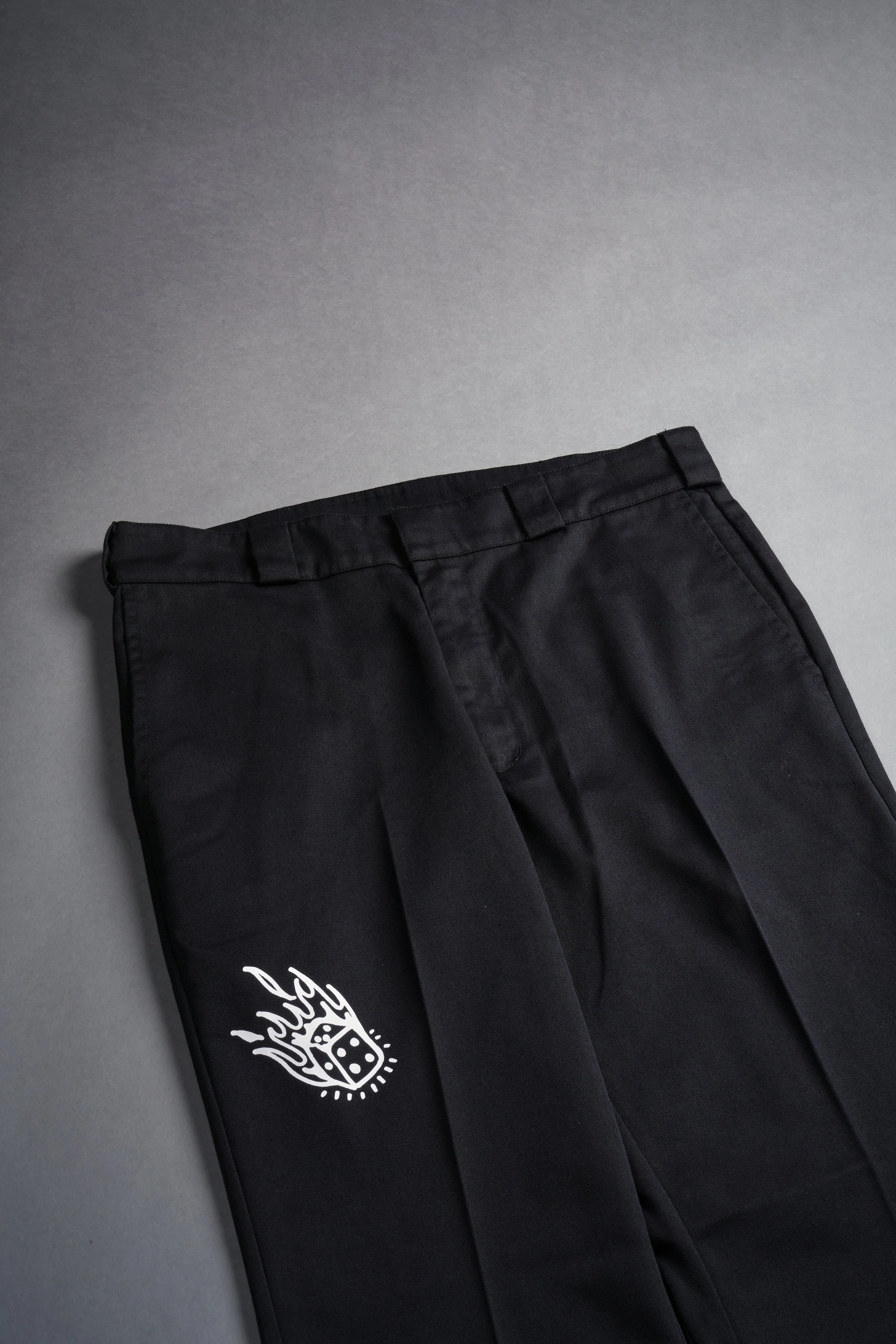 Roses While We're Here Rickies Pants in Black