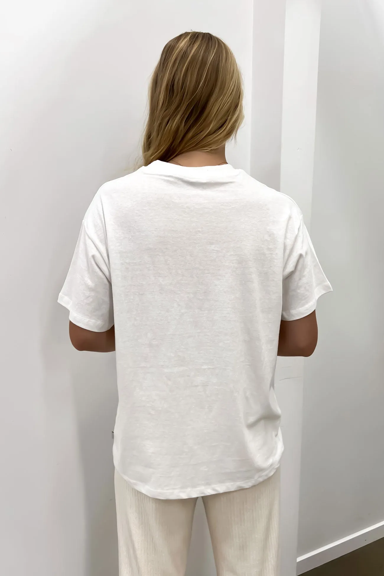 Saint Malo Oversized Tee Vintage White