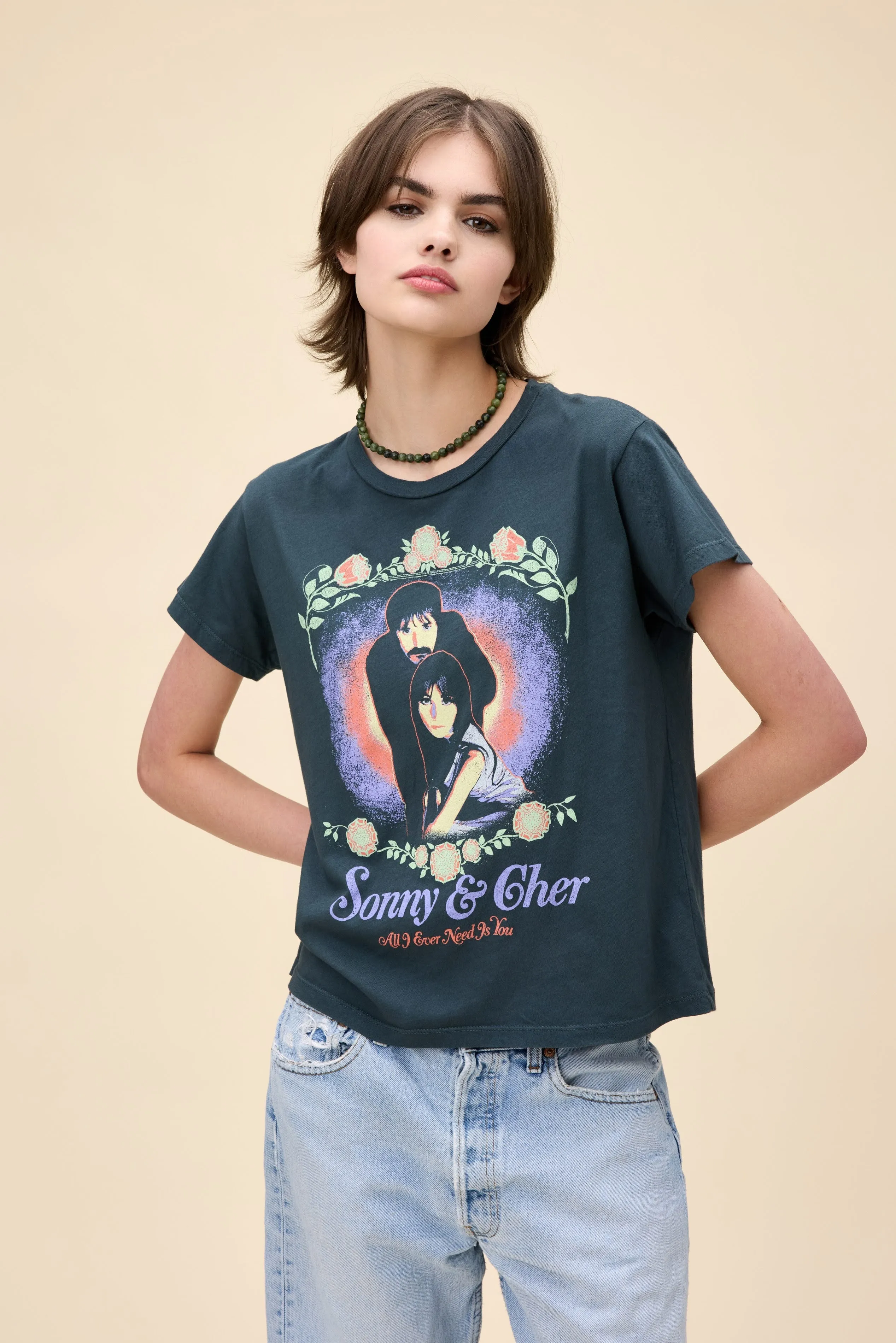 sonny & cher all i ever need is you tee