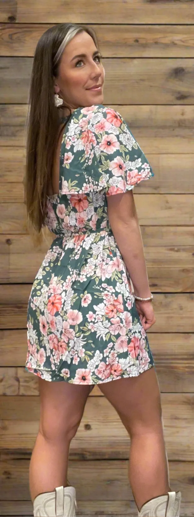 Spring Floral Dress