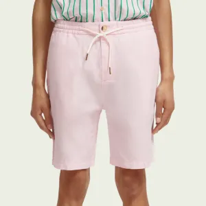 The Fave Linen-Blended Bermuda Shorts (Rose)