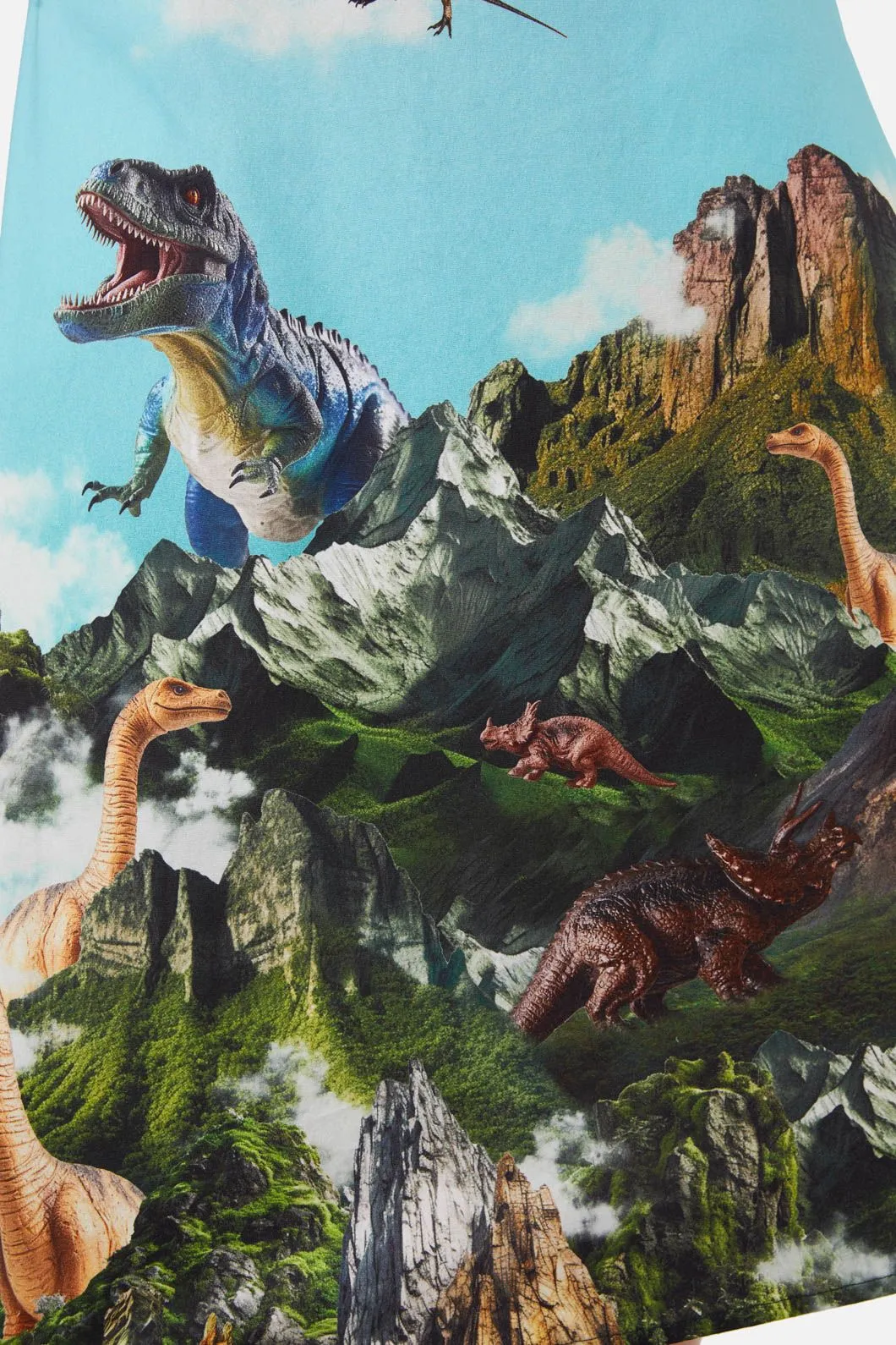Triassic Scene Border Skirt