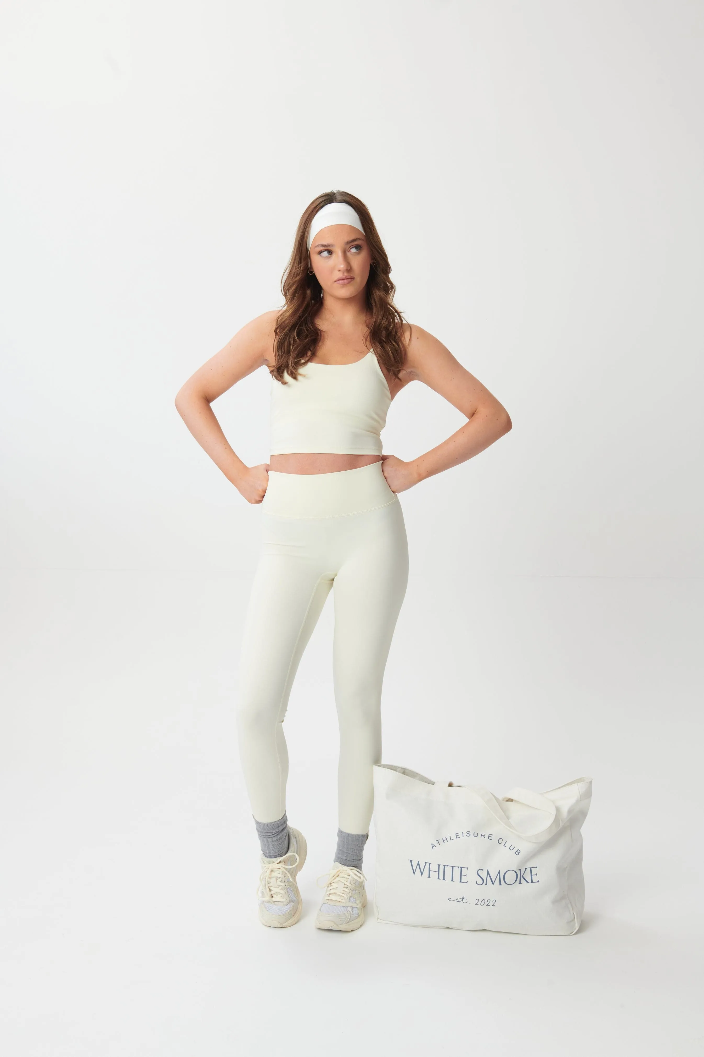 Ultra-Soft Scoop-Neck Tank - Blanc