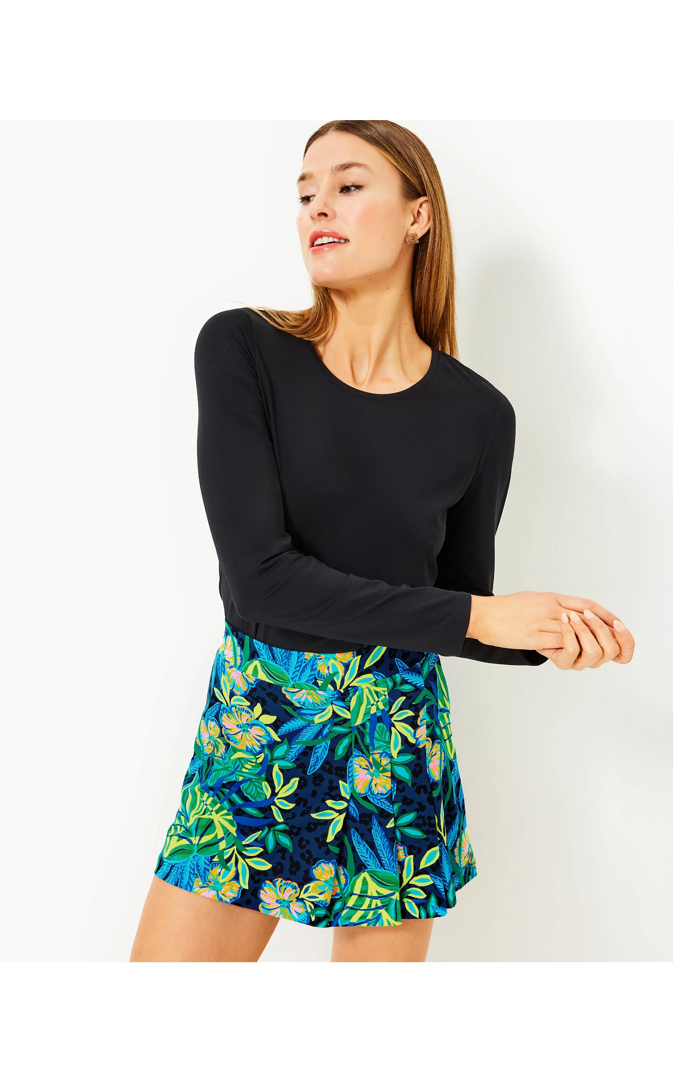 UPF 50  Luxletic Delaynee High Rise Skort The Hottest Spot